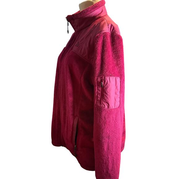 Nike ACG Fleece Full Zip Jacket, Magenta Pink, Women's Size Large - Picture 2 of 7